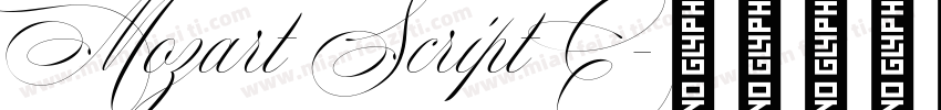 Mozart Script C字体转换